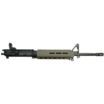 PSA 16" Mid-length 5.56 NATO 1/7 Nitride MOE Upper w/BCG, CH, &amp; MBUS Rear, ODG - $299.99 + Free Shipping - $299.99