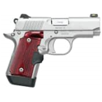 KIMBER Micro9 Stainless Rosewood Lg Fo 9mm - $735.99 (Free S/H on Firearms) - $735.99