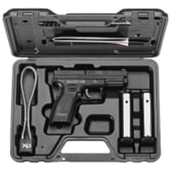 Springfield Model XD Essential Package Pistol XD9101, 9 mm, 4 in, Polymer Grip, Black Finish, 10 + 1 Rd, CA Appr - $424.99 (Free S/H on Firearms) - $424.99