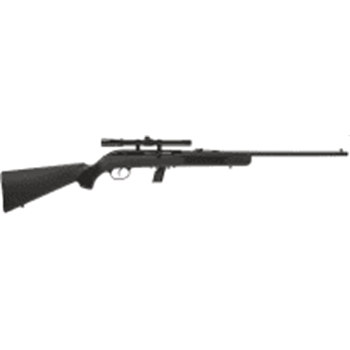 Savage 64FXP Semi-Automatic 22 LR 20.25" 10+1 Blk Syn Stk Blued with Scope - $159.99 (Free S/H on Firearms) - $159.99