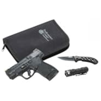 Smith &amp; Wesson PC M&amp;P 9 Shield plus TS Fiber Optic EDC KIT 3.1" - $514.99 w/code "MC3" - $514.99