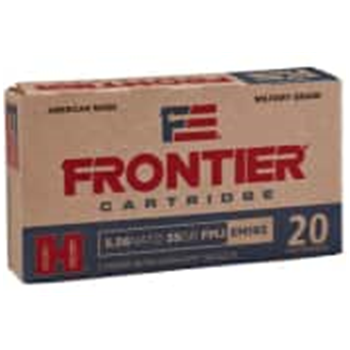 Hornady 5.56 NATO Frontier 55 Gr FMJ (Xm193) 150rd - $79.99 - $79.99