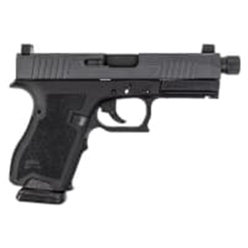 PSA Dagger Compact 9mm Pistol With Extreme Carry Cuts RMR Slide, Ameriglo Lower 1/3 Co-Witness Sights, &amp; Threaded Barrel - 2-Tone Gray With PSA Soft Case - $399.99 - $399.99