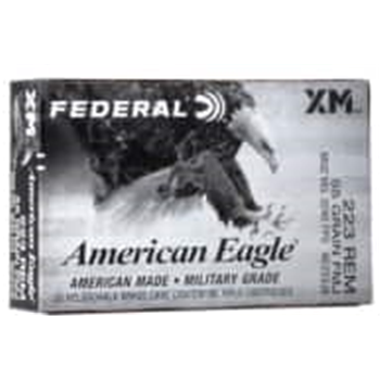 Federal Ammo 223 Rem 55Gr FMJ 20rd - $10.99 - $10.99