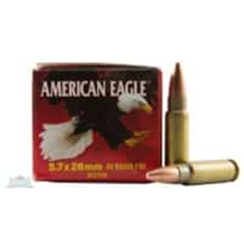 American Eagle 5.7x28mm 40gr FMJ Ammunition 50rds - $39.99 - $39.99