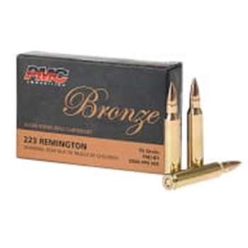 PMC Bronze 223 Rem 55gr FMJ 1000 Rnds - $544.99 after code: MC3 - $544.99