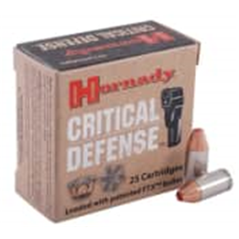 Hornady 380 ACP 90Gr FTX Critical Defense 25pk Ammo - $21.99 - $21.99