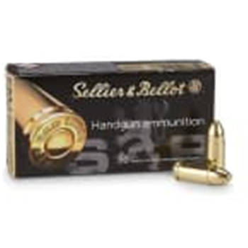 Sellier &amp; Bellot - 9mm - 115 Grain - FMJ - 50 Rounds - $18.99 - $18.99