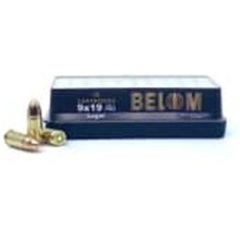 Belom 9mm 124 Grain FMJ 1000 Rounds - $378.00 - $378.00