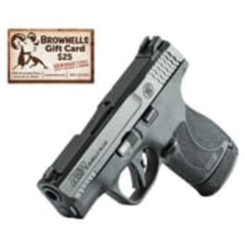 S&amp;W M&amp;P 9 Shield Plus 9mm 3.1" NTS 10/13 Rnd - $404.99 after code "MC3" + Brownells $25 Gift Card + $50 Prepaid Card after Rebate - $404.99