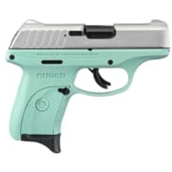 Ruger EC9S Turquoise Frame 9mm 3.12" Aluminum 7+1 - $279.84 (Free S/H on Firearms) - $279.84
