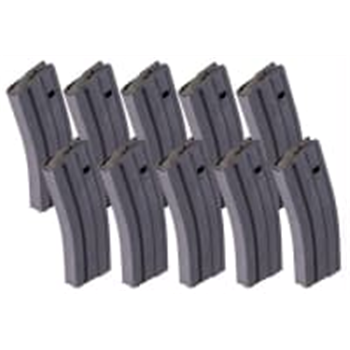 Brownells AR-15 Magazine 5.56mm 30-Rd Aluminum Grey 10-Pk - $99.99 w/code "PTT" - $99.99