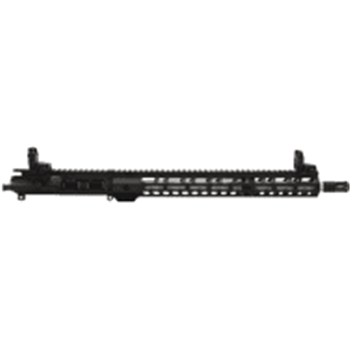 PSA 16" Mid-length 5.56 NATO 1:7 Stainless Steel 15" Lightweight M-lok Upper With MBUS Sight Set No BCG or CH - $309.99 - $309.99