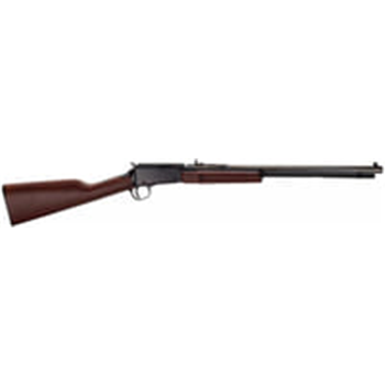 HENRY Pump Action Octagon 22 S-22L 22 LR 20in Black 21rd - $534.99 (Free S/H on Firearms) - $534.99