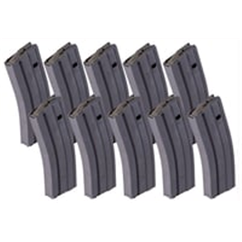 Brownells AR-15 Magazine 5.56mm 30-Rd Aluminum Grey 10-Pk - $99.99 w/code "PTT" - $99.99