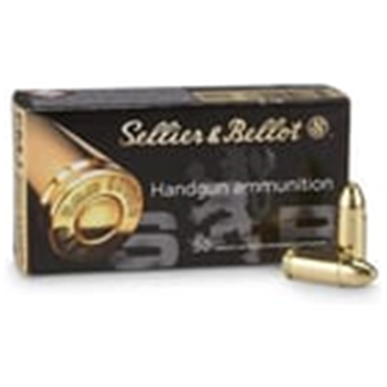 Sellier &amp; Bellot - 9mm - 115 Grain - FMJ - 50 Rounds - $18.99 - $18.99