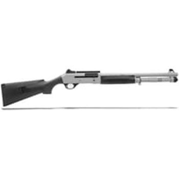 BENELLI M4 H2O 12Ga 18.5" 5+1 Black Titanium Tactical Stk - $1805.99 (Free S/H on Firearms) - $1,805.99