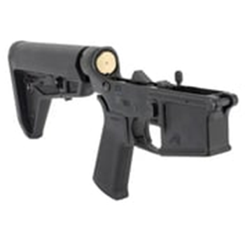 Aero Precision AR-15 Complete Lower Receiver MOE SL Grip &amp; SL Carbine Stock Black - $220.65 w/code "SAVE12" - $220.65