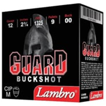 Lambro Guard 2.75" 00 Buckshot 12 Gauge Ammunition, 250 Rounds - $149.99 - $149.99