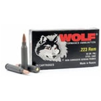 Wolf Ammunition 223 Rem 55 Grain FMJ 1000 Rounds - $410.00 - $410.00