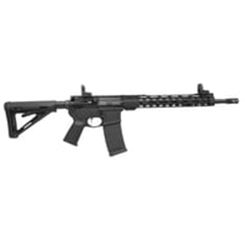 PSA 16" Mid-Length 5.56 NATO 1/7 Nitride 13.5" Lightweight M-Lok MOE EPT Rifle w/MBUS Sight Set - $599.99 - $599.99