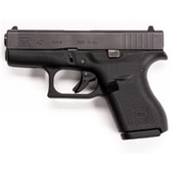 Glock 42 380 ACP 6 Rounds Black - USED - $519.99 (Free S/H on Firearms) - $519.99