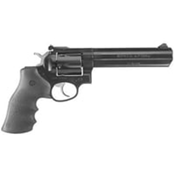 Ruger GP100 Standard 357 Mag 6rd 6" Blued Steel Black Hogue Monogrip Grip - $720.99 - $720.99