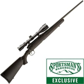 Savage Arms Axis XP Scope Combo Bushnell 4-12x40mm Matte Black Bolt Action 6.5 Creedmoor 22" - $379.99 - $379.99
