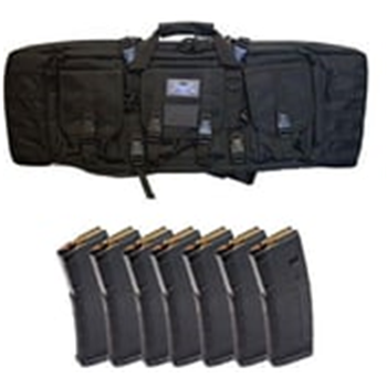 PSA 36" Single Gun Case &amp; Seven (7) Magpul PMAG 30rd Gen2 5.56x45 Magazines - $99.99 - $99.99