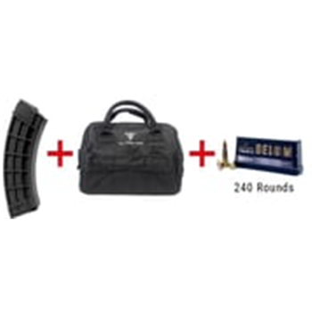 1 US Palm Magazine Polymer Steel Latch 7.62x39 30 Rnds Black Fits AK-47 w/ Full Forge Gear Ammo/Tool/Range Bag Black w/ Belom 7.62x39 123Gr FMJ 240 Rounds - $172.99 - $172.99