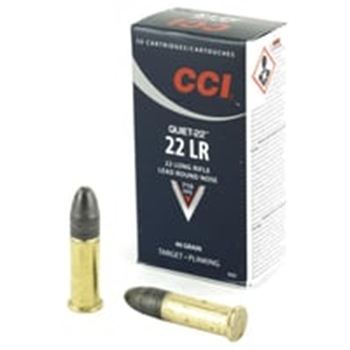 CCI 960 Target &amp; Plinking Quiet-22 22 LR 40 gr Lead Round Nose (LRN) 50 Bx - $4.98 - $4.98