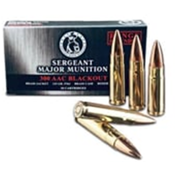 Tula SMM 125 gr FMJ Brass Cased 300 AAC Blackout 20 Rounds - $14.99 - $14.99