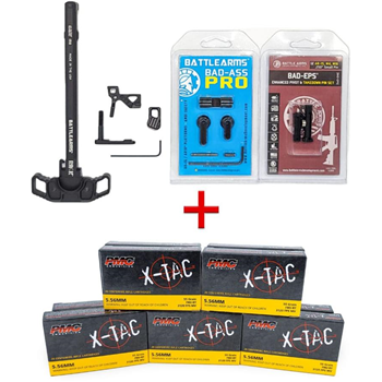 Battle Arms Development AR-15 Upgrade Parts Kit with PMC X-TAC 5.56x45mm 55 Grain FMJBT 200 Rounds - $224 - $224.00
