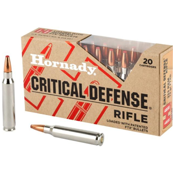 Hornady 223 Rem 73Gr FTX Critical Defense 20rd Ammo - $22.99 - $22.99