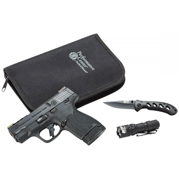 Smith &amp; Wesson PC M&amp;P 9 Shield plus TS Fiber Optic EDC KIT 3.1" - $514.99 w/code "MC3" - $514.99