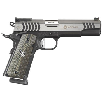 Ruger SR1911 Competition Stainless / Black .45 ACP 5-inch 8Rds - $2299 ($7.99 S/H on firearms) - $2,299.00
