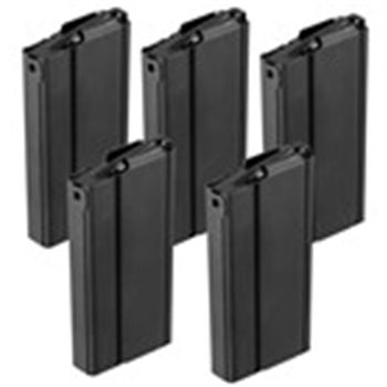 CHECK-MATE INDUSTRIES - Springfield M1A/M14 Magazine 308 Win 20rd Stl Blk 5pk - $139.99 after code "PTT" - $139.99