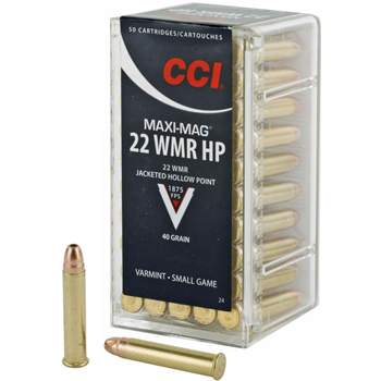 CCI Maxi-Mag HP 22 WMR 40 Grain 50 Count - $17.99 - $17.99