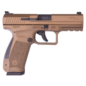 Century Arms TP9DA Burnt Bronze 9mm 4" Barrel 18rd - $375.99 (click the Email For Price button to get this price) (Free S/H on Firearms) - $375.99