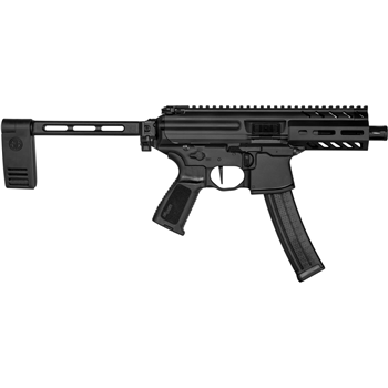 Sig MPX K 9mm 4.5in Blk Semi Pistol Brace Al Mlok Hg (1) 30rd Mag - $2099.99 - $2,099.99