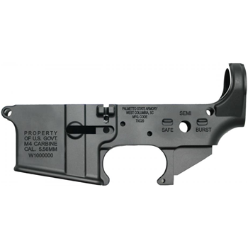 PSA AR-15 "M4 CARBINE" Stripped Lower Receiver - $59.99 + Free Shipping - $59.99