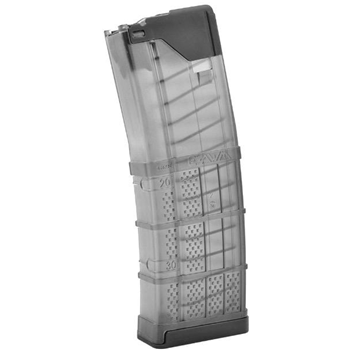 LANCER L5 Advanced Warfighter 5.56 30rd Mag Trans Smoke - $13.99 - $13.99