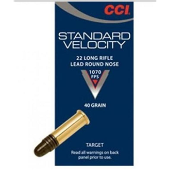 CCI 22 LR Std Velocity Target LRN 40Gr 50rd - $4.99 - $4.99