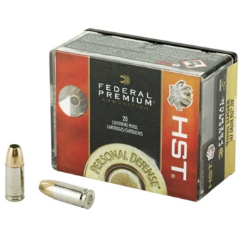 Federal Personal Defense HST Handgun 9mm 147gr HST JHP 20/ct - $22.99 - $22.99