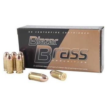 CCI Blazer Brass 9mm 115gr FMJ RN 1000 Rnds - $349.99 w/code "BROWNELLS40" - $349.99