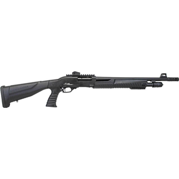 Iver Johnson Pump 12ga. 3" 18"cyl Blued Qd 2pc. Pg Stock - $270.19 - $270.19