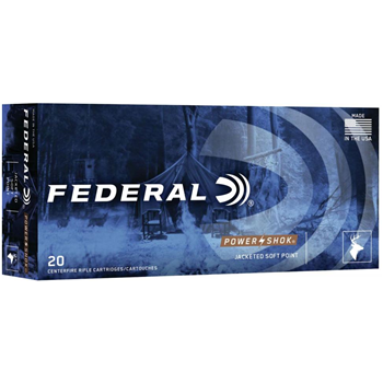 Federal Power-Shok 150 gr Jacketed Soft Point .300 Blackout Ammo, 20/box - 300BLKB - $24.99 - $24.99