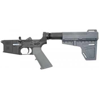 PSA AR-15 Complete Classic Shockwave Pistol Lower, Gray - No Magazine - $149.99 + Free Shipping - $149.99