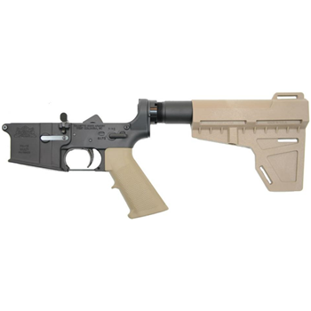 PSA AR-15 Complete Classic Shockwave Pistol Lower, Flat Dark Earth - No Magazine - $149.99 + Free Shipping - $149.99