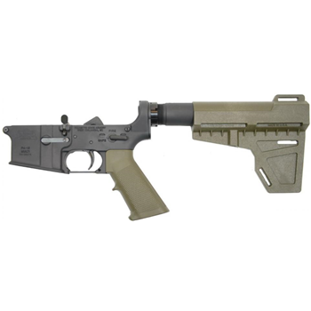 PSA AR-15 Complete Classic Shockwave Pistol Lower, ODG - No Magazine - $149.99 + Free Shipping - $149.99